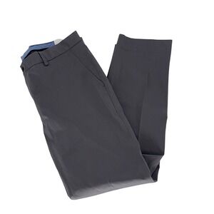 Brooks Brothers Lightweight Advantage Chino Wrinkle Free Slim Gray Pants W36 L30
